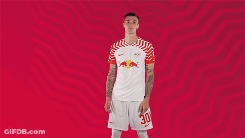 Man Red White Jersey Number 30 On Shorts GIF