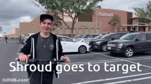Man Riding Electric Scooter GIF
