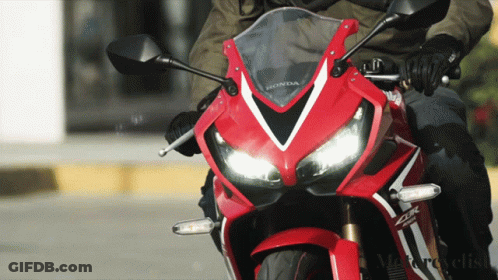 Man Riding Motorcycle On Bridge Cycle World GIF