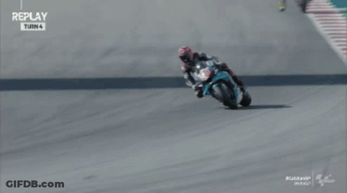 Man Riding Motorcycle Replay GIF