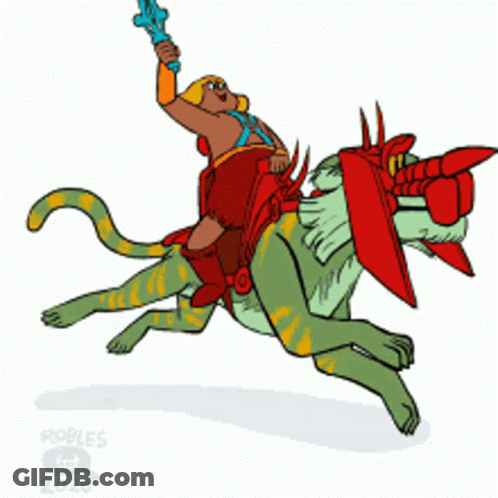 Man Riding On Back Of Tiger GIF