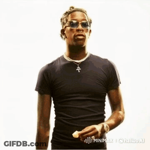 Man Riding Winged White Horse GIF
