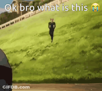 Man Running Down Hill Ok Bro What Is This GIF