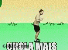 Man Running In Front Of Tree Chola Mais GIF