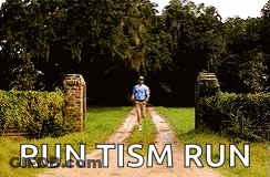 Man Running Run Tism Run GIF