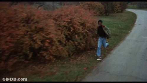 Man Running Saying Preach Went To Hollywood GIF