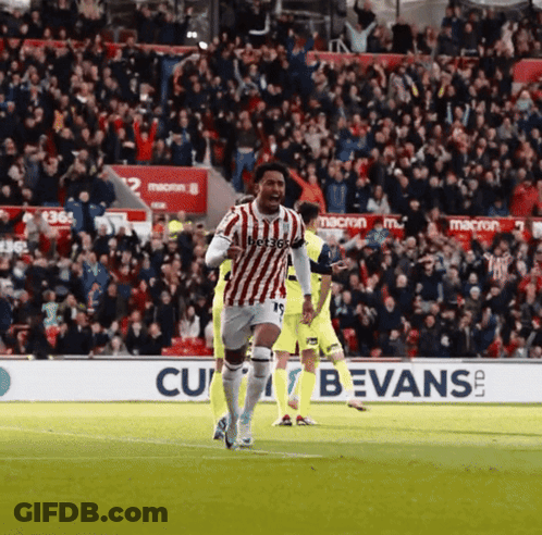 Man Running Through Field Saying I'm Going On An Adventure GIF