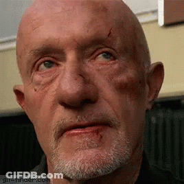 Man's Face Close Up GIF