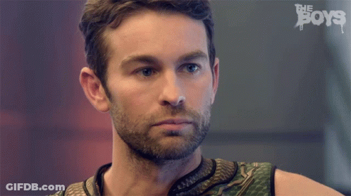 Man's Face Close Up Boys Text GIF