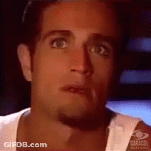Man's Face Close Up Caracol Television GIF