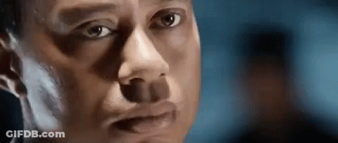 Man's Face Close Up GIF