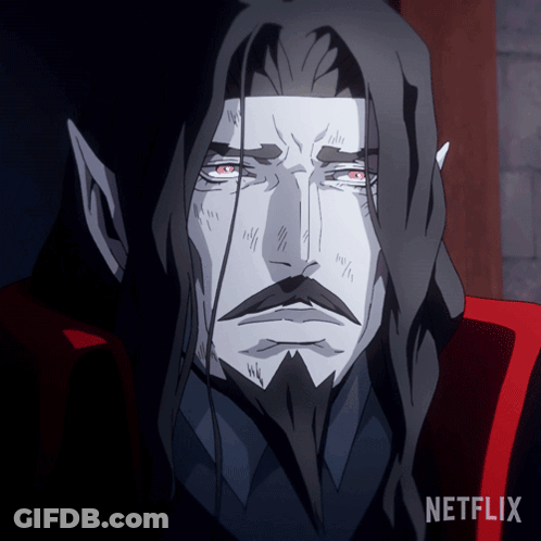 Man's Face Close Up Netflix Logo GIF
