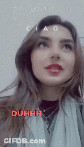 Man's Face Close Up With VC GIF