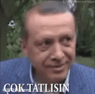 Man's Face Çok Tatlisin GIF