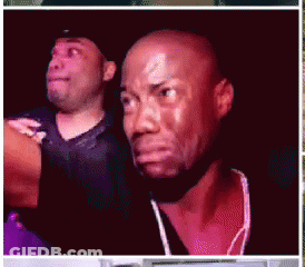 Man's Face In Collage Of Three Photos GIF