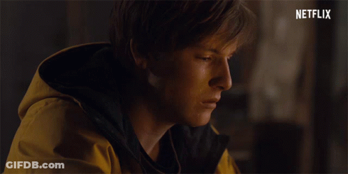Man's Face Netflix GIF