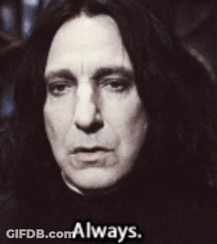 Man's Face Saying Always GIF