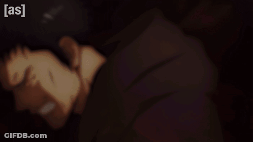Man's Face Saying As GIF