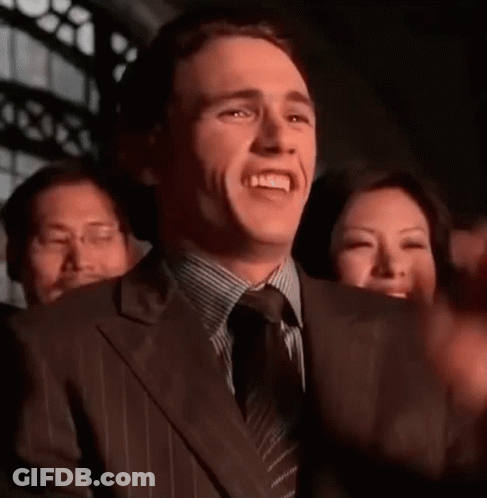 Man's Face Saying That's Good GIF