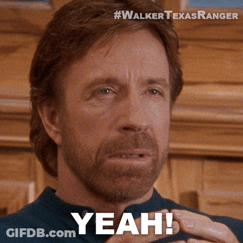 Man's Face Saying Yeah GIF