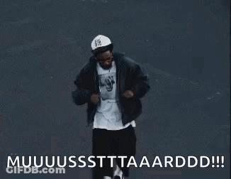 Man's Face Showing Score 69 GIF