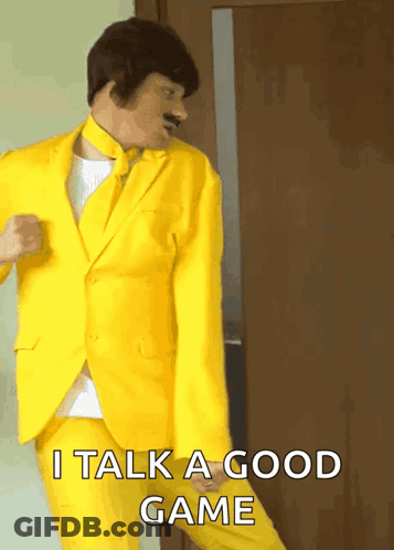 Man's Face Surrounded By Colorful Bubbles GIF