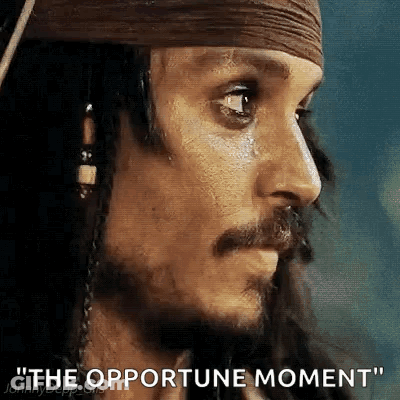 Man's Face The Opportune Moment GIF