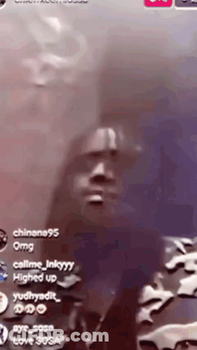 Man's Face Viewed By Chinana93 GIF