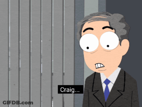 Man's Face VP Powers Activated GIF
