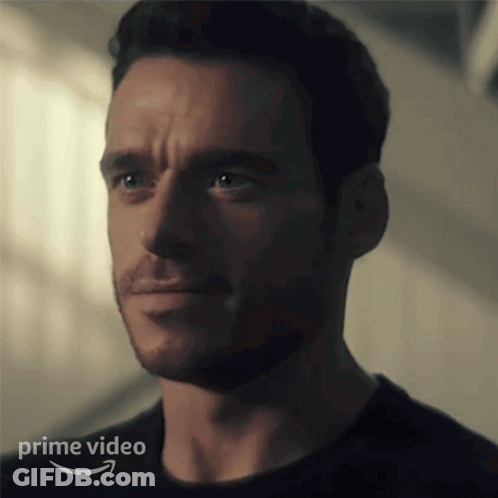Man's Face With Arrow Saying Prime Video GIF
