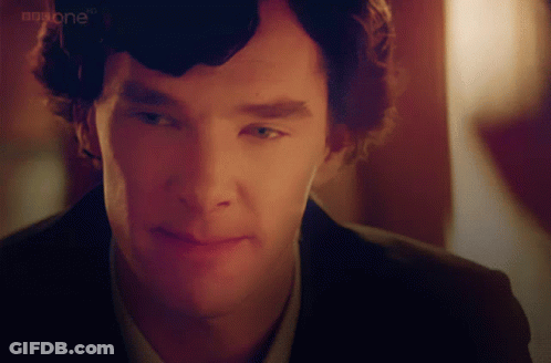Man's Face With BBC One GIF