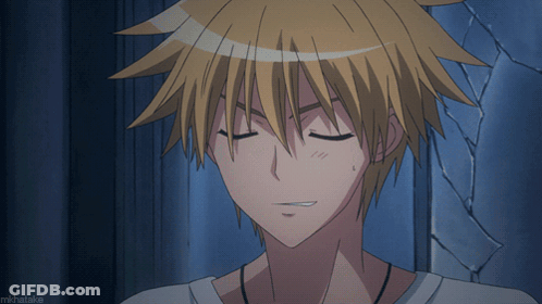 Man's Face With Broken Window And Mikhatake GIF