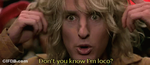 Man's Face With Do Not Know Im Loco GIF