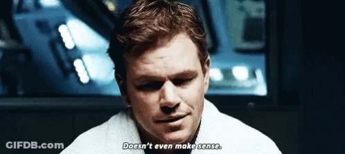 Man's Face With Doesnt Make Sense GIF