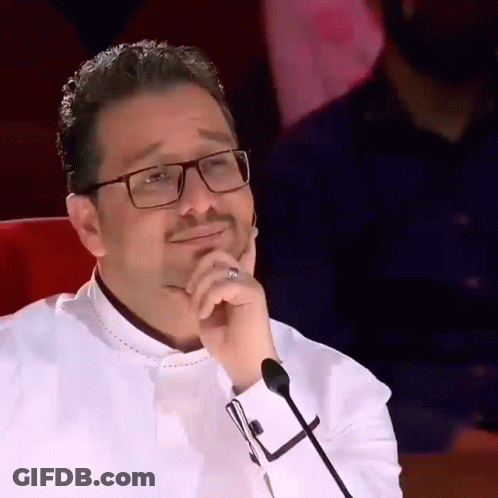 Man's Face With Eyes Closed GIF