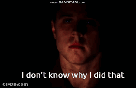 Man's Face With I Don't Know Why I Did That GIF