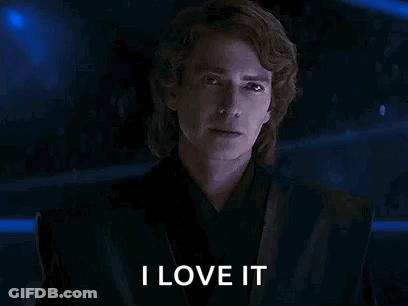 Man's Face With I Love It GIF