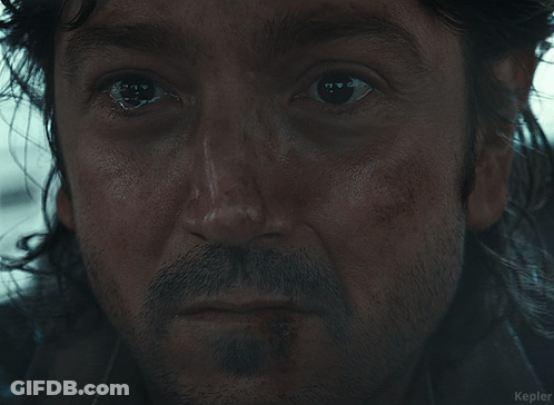 Man's Face With Kepler GIF
