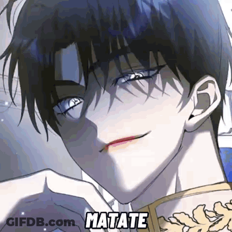 Man's Face With Matate GIF