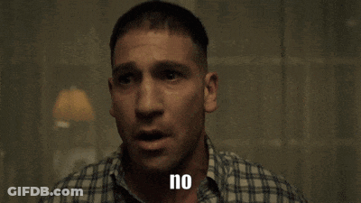 Man's Face With Noo00000 GIF