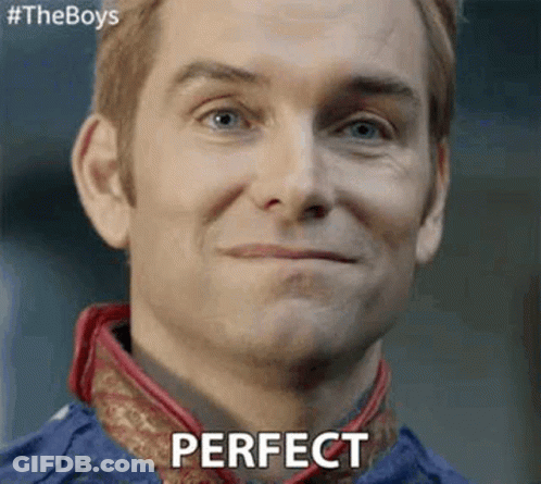 Man's Face With Perfect Text GIF
