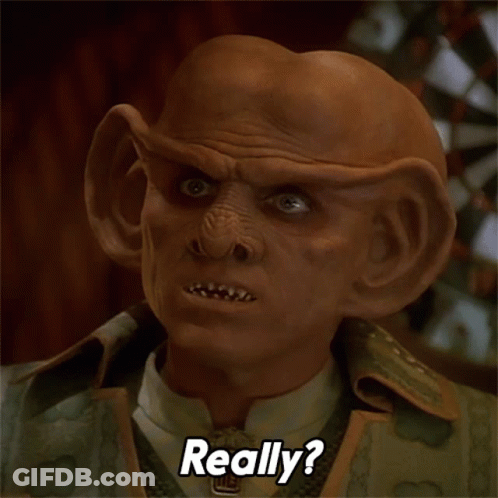 Man's Face With Really Text GIF