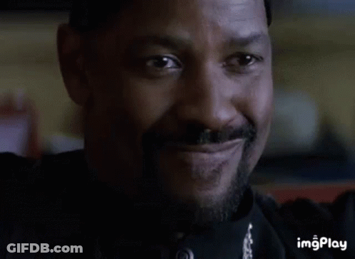 Man's Face With Shaboom Above GIF