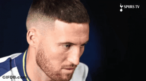 Man's Face With Spurs TV GIF