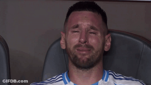 Man's Face With X And TI14K GIF
