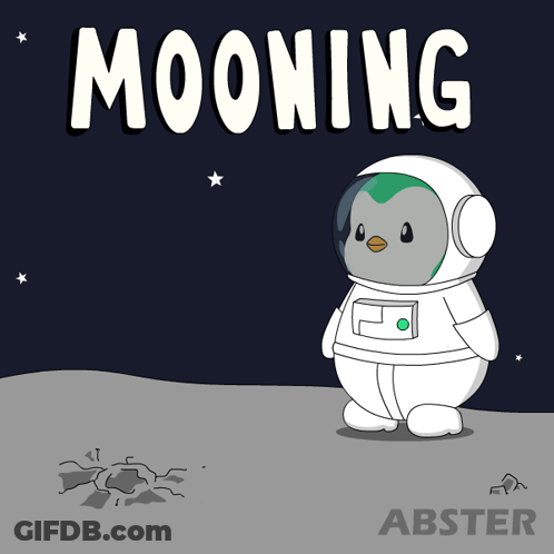 Man's Head In Glass Container Saying When You See Strong Mooning GIF