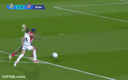 Man's Head With Soccer Ball Saying Gol GIF