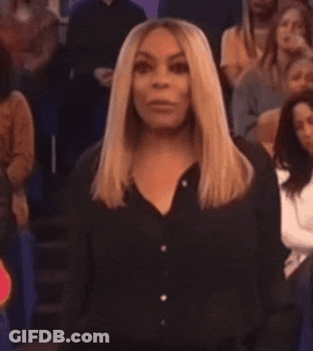 Man's Serious Face GIF