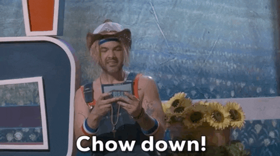 Man Said Chow Down GIF