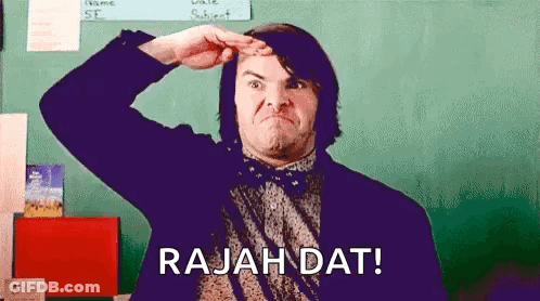 Man Saluting And Making Funny Face GIF